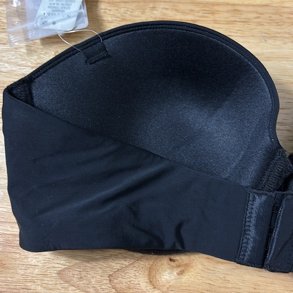 NEW NWT NATORI Minimal Strapless Bra in Black size 34B Removable straps - Picture 6 of 9